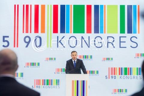  16.11.2017 JASIONKA CENTRUM WYSTAWIENNICZO - KONGRESOWE<br />KONGRES590 <br />N/Z PREZYDENT RP ANDRZEJ DUDA<br /> 