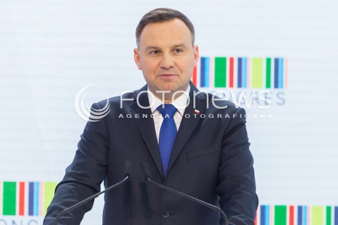  16.11.2017 JASIONKA CENTRUM WYSTAWIENNICZO - KONGRESOWE<br />KONGRES590 <br />N/Z PREZYDENT RP ANDRZEJ DUDA<br /> 