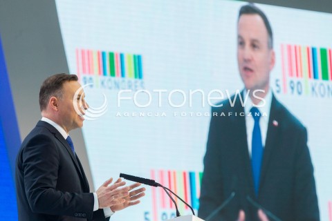  16.11.2017 JASIONKA CENTRUM WYSTAWIENNICZO - KONGRESOWE<br />KONGRES590 <br />N/Z PREZYDENT RP ANDRZEJ DUDA<br /> 