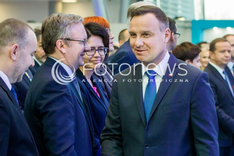  16.11.2017 JASIONKA CENTRUM WYSTAWIENNICZO - KONGRESOWE<br />KONGRES590 <br />N/Z PREZYDENT RP ANDRZEJ DUDA  <br /> 