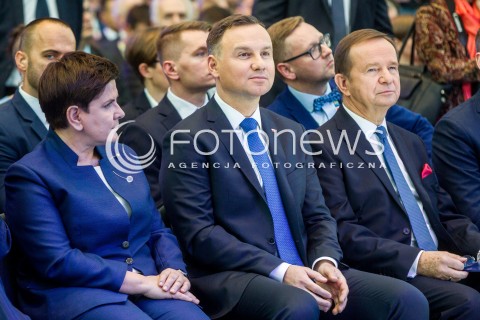  16.11.2017 JASIONKA CENTRUM WYSTAWIENNICZO - KONGRESOWE<br />KONGRES590 <br />N/Z PREZYDENT RP ANDRZEJ DUDA PREMIER BEATA SZYDLO WLADYSLAW ORTYL <br /> 