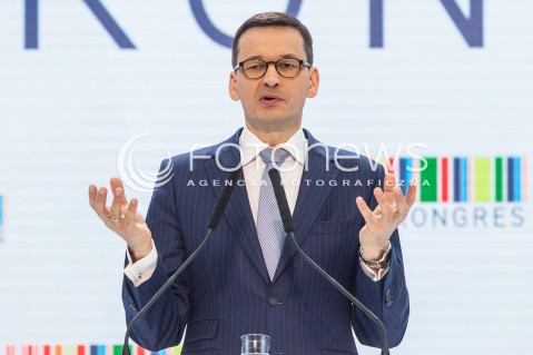  17.11.2017 JASIONKA CENTRUM WYSTAWIENNICZO - KONGRESOWE<br />KONGRES590 <br />WYSTAPIENIE WICEPREMIER MINISTER ROZWOJU I FINANSOW MATEUSZ MORAWIECKI<br />N/Z MATEUSZ MORAWIECKI<br /> 