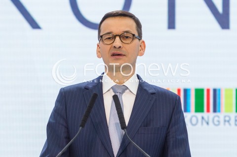  17.11.2017 JASIONKA CENTRUM WYSTAWIENNICZO - KONGRESOWE<br />KONGRES590 <br />WYSTAPIENIE WICEPREMIER MINISTER ROZWOJU I FINANSOW MATEUSZ MORAWIECKI<br />N/Z MATEUSZ MORAWIECKI<br /> 
