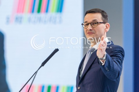  17.11.2017 JASIONKA CENTRUM WYSTAWIENNICZO - KONGRESOWE<br />KONGRES590 <br />WYSTAPIENIE WICEPREMIER MINISTER ROZWOJU I FINANSOW MATEUSZ MORAWIECKI<br />N/Z MATEUSZ MORAWIECKI<br /> 