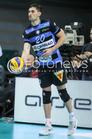  18.11.2017 RZESZOW <br />SIATKOWKA PLUS LIGA 2017/2018 MEN VOLLEYBALL POLAND POLISH PLUSLIGA LEAGUE SEASON 2017/2018 <br />MECZ ASSECO RESOVIA RZESZOW - CERRAD CZARNI RADOM <br />N/Z KAMIL KWASOWSKI SYLWETKA <br /> 