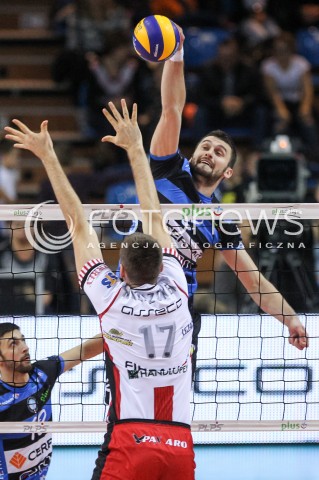  18.11.2017 RZESZOW <br />SIATKOWKA PLUS LIGA 2017/2018 MEN VOLLEYBALL POLAND POLISH PLUSLIGA LEAGUE SEASON 2017/2018 <br />MECZ ASSECO RESOVIA RZESZOW - CERRAD CZARNI RADOM <br />N/Z MICHAL OSTROWSKI <br /> 