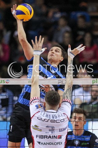  18.11.2017 RZESZOW <br />SIATKOWKA PLUS LIGA 2017/2018 MEN VOLLEYBALL POLAND POLISH PLUSLIGA LEAGUE SEASON 2017/2018 <br />MECZ ASSECO RESOVIA RZESZOW - CERRAD CZARNI RADOM <br />N/Z DMYTRO TERYOMENKO <br /> 