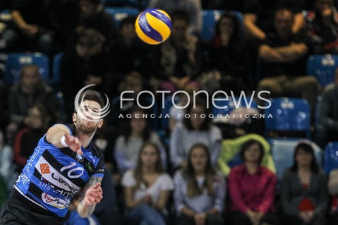  18.11.2017 RZESZOW <br />SIATKOWKA PLUS LIGA 2017/2018 MEN VOLLEYBALL POLAND POLISH PLUSLIGA LEAGUE SEASON 2017/2018 <br />MECZ ASSECO RESOVIA RZESZOW - CERRAD CZARNI RADOM <br />N/Z MICHAL FILIP SYLWETKA <br /> 