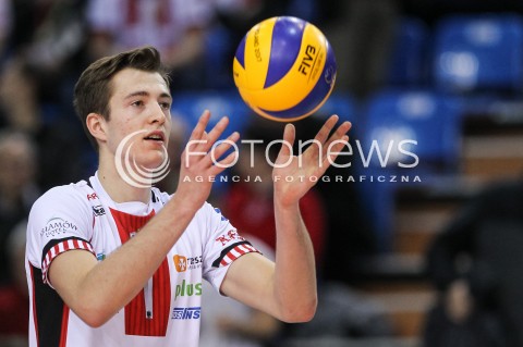  18.11.2017 RZESZOW <br />SIATKOWKA PLUS LIGA 2017/2018 MEN VOLLEYBALL POLAND POLISH PLUSLIGA LEAGUE SEASON 2017/2018 <br />MECZ ASSECO RESOVIA RZESZOW - CERRAD CZARNI RADOM <br />N/Z MICHAL KEDZIERSKI SYLWETKA <br /> 