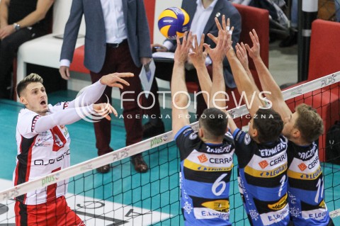  18.11.2017 RZESZOW <br />SIATKOWKA PLUS LIGA 2017/2018 MEN VOLLEYBALL POLAND POLISH PLUSLIGA LEAGUE SEASON 2017/2018 <br />MECZ ASSECO RESOVIA RZESZOW - CERRAD CZARNI RADOM <br />N/Z THIBAULT ROSSARD <br /> 