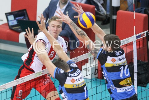  18.11.2017 RZESZOW <br />SIATKOWKA PLUS LIGA 2017/2018 MEN VOLLEYBALL POLAND POLISH PLUSLIGA LEAGUE SEASON 2017/2018 <br />MECZ ASSECO RESOVIA RZESZOW - CERRAD CZARNI RADOM <br />N/Z DOMINIK DEPOWSKI <br /> 
