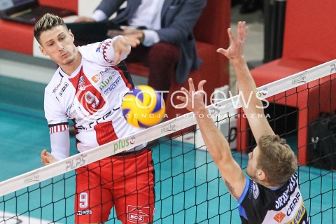  18.11.2017 RZESZOW <br />SIATKOWKA PLUS LIGA 2017/2018 MEN VOLLEYBALL POLAND POLISH PLUSLIGA LEAGUE SEASON 2017/2018 <br />MECZ ASSECO RESOVIA RZESZOW - CERRAD CZARNI RADOM <br />N/Z THIBAULT ROSSARD <br /> 