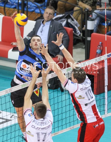  18.11.2017 RZESZOW <br />SIATKOWKA PLUS LIGA 2017/2018 MEN VOLLEYBALL POLAND POLISH PLUSLIGA LEAGUE SEASON 2017/2018 <br />MECZ ASSECO RESOVIA RZESZOW - CERRAD CZARNI RADOM <br />N/Z WOJCIECH ZALINSKI <br /> 