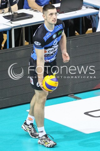  18.11.2017 RZESZOW <br />SIATKOWKA PLUS LIGA 2017/2018 MEN VOLLEYBALL POLAND POLISH PLUSLIGA LEAGUE SEASON 2017/2018 <br />MECZ ASSECO RESOVIA RZESZOW - CERRAD CZARNI RADOM <br />N/Z WOJCIECH ZALINSKI SYLWETKA <br /> 