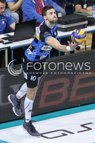  18.11.2017 RZESZOW <br />SIATKOWKA PLUS LIGA 2017/2018 MEN VOLLEYBALL POLAND POLISH PLUSLIGA LEAGUE SEASON 2017/2018 <br />MECZ ASSECO RESOVIA RZESZOW - CERRAD CZARNI RADOM <br />N/Z MICHAL FILIP SYLWETKA <br /> 