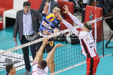  18.11.2017 RZESZOW <br />SIATKOWKA PLUS LIGA 2017/2018 MEN VOLLEYBALL POLAND POLISH PLUSLIGA LEAGUE SEASON 2017/2018 <br />MECZ ASSECO RESOVIA RZESZOW - CERRAD CZARNI RADOM <br />N/Z WOJCIECH ZALINSKI <br /> 