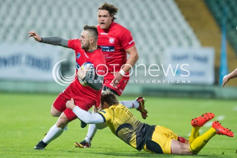  18.11.2017 GDANSK<br />RUGBY EUROPE TROPHY 2017/2018<br />MECZ POLSKA - MOLDAWIA ( Poland - Moldova )<br />N/Z KEWIN BRACIK ION COPITOV<br /> 