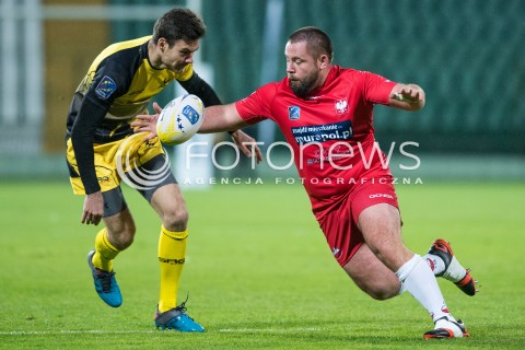  18.11.2017 GDANSK<br />RUGBY EUROPE TROPHY 2017/2018<br />MECZ POLSKA - MOLDAWIA ( Poland - Moldova )<br />N/Z KAMIL BOBRYK<br /> 