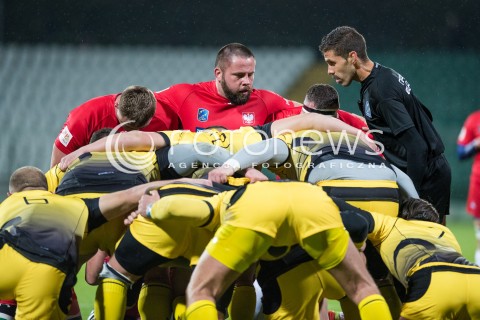  18.11.2017 GDANSK<br />RUGBY EUROPE TROPHY 2017/2018<br />MECZ POLSKA - MOLDAWIA ( Poland - Moldova )<br />N/Z KAMIL BOBRYK<br /> 