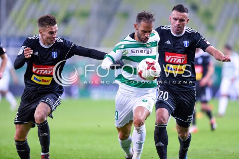  18.11.2017 GDANSK <br />PILKA NOZNA - EKSTRAKLASA SEZON 2017/2018<br />MECZ LECHIA GDANSK - WISLA PLOCK<br />N/Z DAMIAN RASIAK MARCO PAIXAO CEZARY STEFANCZYK<br /> 