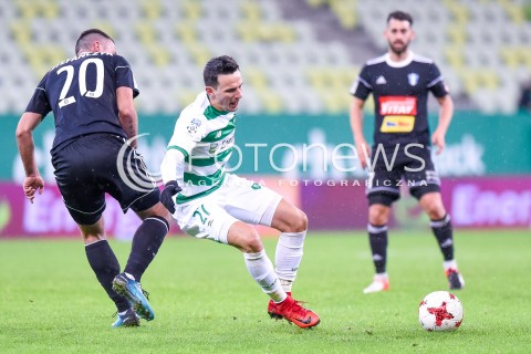  18.11.2017 GDANSK <br />PILKA NOZNA - EKSTRAKLASA SEZON 2017/2018<br />MECZ LECHIA GDANSK - WISLA PLOCK<br />N/Z CEZARY STEFANCZYK RAFAL WOLSKI<br /> 