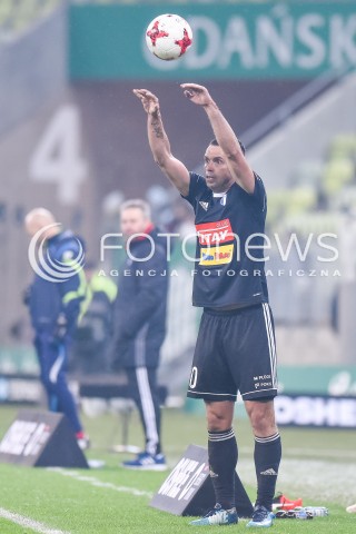  18.11.2017 GDANSK <br />PILKA NOZNA - EKSTRAKLASA SEZON 2017/2018<br />MECZ LECHIA GDANSK - WISLA PLOCK<br />N/Z CEZARY STEFANCZYK<br /> 
