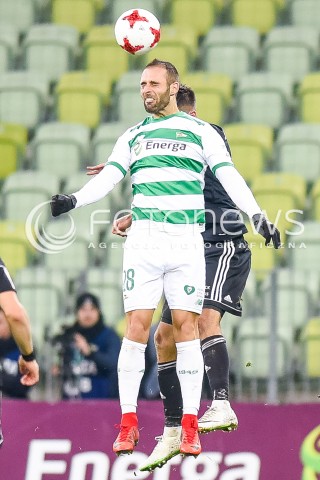 18.11.2017 GDANSK <br />PILKA NOZNA - EKSTRAKLASA SEZON 2017/2018<br />MECZ LECHIA GDANSK - WISLA PLOCK<br />N/Z FLAVIO PAIXAO<br /> 