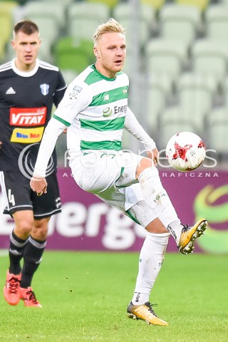 18.11.2017 GDANSK <br />PILKA NOZNA - EKSTRAKLASA SEZON 2017/2018<br />MECZ LECHIA GDANSK - WISLA PLOCK<br />N/Z DANIEL LUKASIK<br /> 