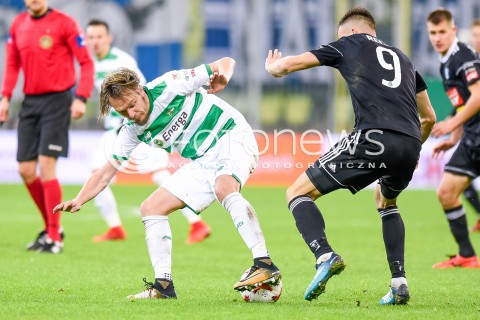  18.11.2017 GDANSK <br />PILKA NOZNA - EKSTRAKLASA SEZON 2017/2018<br />MECZ LECHIA GDANSK - WISLA PLOCK<br />N/Z MILOS KRASIC ARKADIUSZ RECA<br /> 