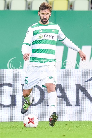  18.11.2017 GDANSK <br />PILKA NOZNA - EKSTRAKLASA SEZON 2017/2018<br />MECZ LECHIA GDANSK - WISLA PLOCK<br />N/Z BLAZEJ AUGUSTYN<br /> 