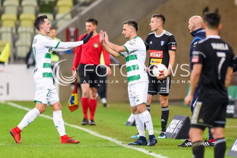  18.11.2017 GDANSK <br />PILKA NOZNA - EKSTRAKLASA SEZON 2017/2018<br />MECZ LECHIA GDANSK - WISLA PLOCK<br />N/Z RAFAL WOLSKI SLAWOMIR PESZKO<br /> 