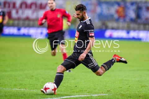  18.11.2017 GDANSK <br />PILKA NOZNA - EKSTRAKLASA SEZON 2017/2018<br />MECZ LECHIA GDANSK - WISLA PLOCK<br />N/Z NICO VARELA<br /> 