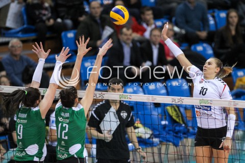  19.11.2017 RZESZOW <br />SIATKOWKA LIGA SIATKOWKI KOBIET LSK 2017/2018 WOMEN VOLLEYBALL POLAND POLISH LEAGUE <br />MECZ DEVELOPRES SKYRES RZESZOW - IMPEL WROCLAW <br />N/Z ADELA HELIC <br /> 