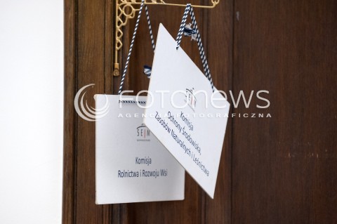  22.11.2017 WARSZAWA SEJM<br />52. POSIEDZENIE SEJMU RP<br />N/Z OBRADY WSPOLNE KOMISJI ROLNICTWA I ROZWOJU WSI I KOMISJI OCHRONY SRODOWISKA, ZASOBOW NATURALNYCH I LESNICTWA<br /> 