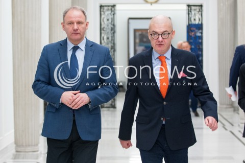  22.11.2017 WARSZAWA SEJM<br />52. POSIEDZENIE SEJMU RP<br />N/Z JACEK PROTASIEWICZ MICHAL KAMINSKI<br /> 