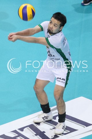  22.11.2017 RZESZOW <br />SIATKOWKA PLUS LIGA 2017/2018 MEN VOLLEYBALL POLAND POLISH PLUSLIGA LEAGUE SEASON 2017/2018 <br />MECZ ASSECO RESOVIA RZESZOW - ALURON VIRTU WARTA ZAWIERCIE <br />N/Z TAICHIRO KOGA SYLWETKA <br /> 