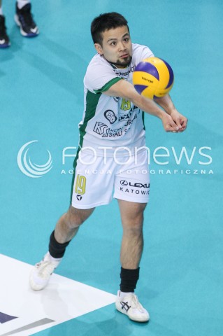  22.11.2017 RZESZOW <br />SIATKOWKA PLUS LIGA 2017/2018 MEN VOLLEYBALL POLAND POLISH PLUSLIGA LEAGUE SEASON 2017/2018 <br />MECZ ASSECO RESOVIA RZESZOW - ALURON VIRTU WARTA ZAWIERCIE <br />N/Z TAICHIRO KOGA SYLWETKA <br /> 