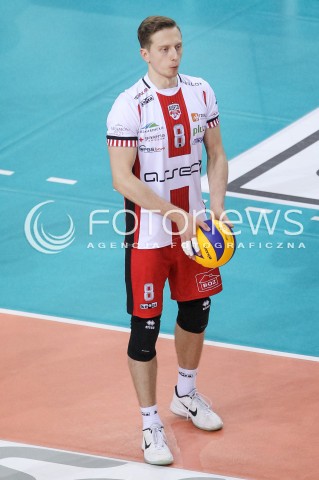  22.11.2017 RZESZOW <br />SIATKOWKA PLUS LIGA 2017/2018 MEN VOLLEYBALL POLAND POLISH PLUSLIGA LEAGUE SEASON 2017/2018 <br />MECZ ASSECO RESOVIA RZESZOW - ALURON VIRTU WARTA ZAWIERCIE <br />N/Z ELVISS KRASTINS SYLWETKA <br /> 
