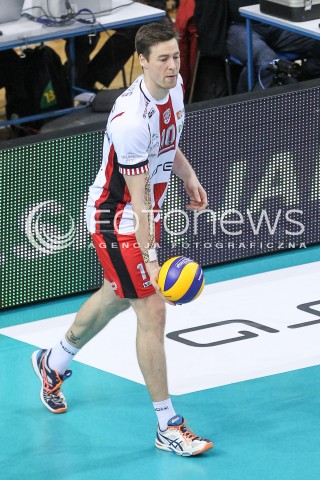  22.11.2017 RZESZOW <br />SIATKOWKA PLUS LIGA 2017/2018 MEN VOLLEYBALL POLAND POLISH PLUSLIGA LEAGUE SEASON 2017/2018 <br />MECZ ASSECO RESOVIA RZESZOW - ALURON VIRTU WARTA ZAWIERCIE <br />N/Z JOCHEN SCHOPS SYLWETKA <br /> 