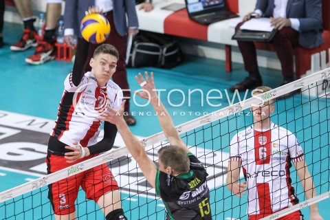 22.11.2017 RZESZOW <br />SIATKOWKA PLUS LIGA 2017/2018 MEN VOLLEYBALL POLAND POLISH PLUSLIGA LEAGUE SEASON 2017/2018 <br />MECZ ASSECO RESOVIA RZESZOW - ALURON VIRTU WARTA ZAWIERCIE <br />N/Z BARTLOMIEJ LEMANSKI <br /> 