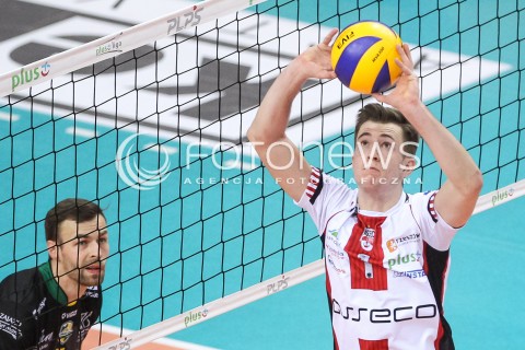  22.11.2017 RZESZOW <br />SIATKOWKA PLUS LIGA 2017/2018 MEN VOLLEYBALL POLAND POLISH PLUSLIGA LEAGUE SEASON 2017/2018 <br />MECZ ASSECO RESOVIA RZESZOW - ALURON VIRTU WARTA ZAWIERCIE <br />N/Z MICHAL KEDZIERSKI SYLWETKA <br /> 