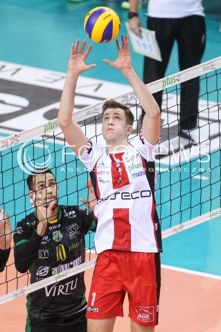  22.11.2017 RZESZOW <br />SIATKOWKA PLUS LIGA 2017/2018 MEN VOLLEYBALL POLAND POLISH PLUSLIGA LEAGUE SEASON 2017/2018 <br />MECZ ASSECO RESOVIA RZESZOW - ALURON VIRTU WARTA ZAWIERCIE <br />N/Z MICHAL KEDZIERSKI SYLWETKA <br /> 