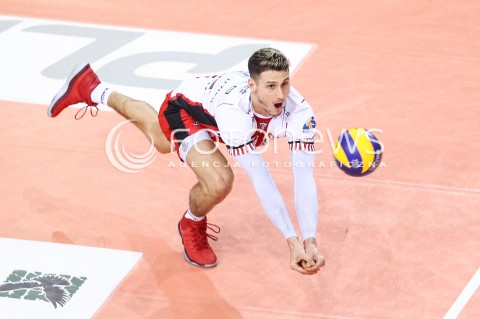  22.11.2017 RZESZOW <br />SIATKOWKA PLUS LIGA 2017/2018 MEN VOLLEYBALL POLAND POLISH PLUSLIGA LEAGUE SEASON 2017/2018 <br />MECZ ASSECO RESOVIA RZESZOW - ALURON VIRTU WARTA ZAWIERCIE <br />N/Z THIBAULT ROSSARD SYLWETKA <br /> 
