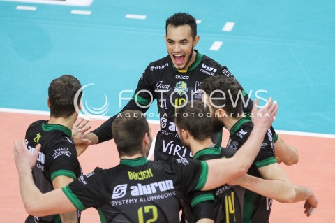  22.11.2017 RZESZOW <br />SIATKOWKA PLUS LIGA 2017/2018 MEN VOLLEYBALL POLAND POLISH PLUSLIGA LEAGUE SEASON 2017/2018 <br />MECZ ASSECO RESOVIA RZESZOW - ALURON VIRTU WARTA ZAWIERCIE <br />N/Z HUGO DE LEON GUIMARAES DA SILVA RADOSC EMOCJE <br /> 