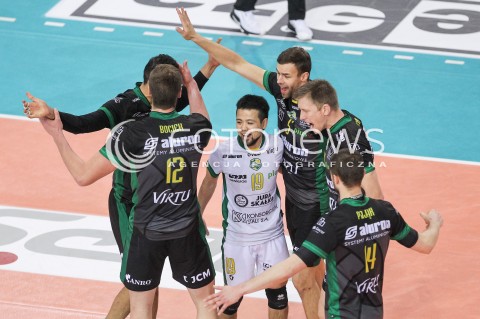  22.11.2017 RZESZOW <br />SIATKOWKA PLUS LIGA 2017/2018 MEN VOLLEYBALL POLAND POLISH PLUSLIGA LEAGUE SEASON 2017/2018 <br />MECZ ASSECO RESOVIA RZESZOW - ALURON VIRTU WARTA ZAWIERCIE <br />N/Z GRZEGORZ BOCIEK TAICHIRO KOGA DAVID SMITH RADOSC EMOCJE <br /> 