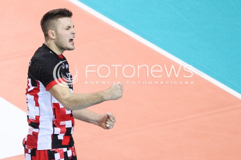  22.11.2017 RZESZOW <br />SIATKOWKA PLUS LIGA 2017/2018 MEN VOLLEYBALL POLAND POLISH PLUSLIGA LEAGUE SEASON 2017/2018 <br />MECZ ASSECO RESOVIA RZESZOW - ALURON VIRTU WARTA ZAWIERCIE <br />N/Z MATEUSZ MASLOWSKI RADOSC EMOCJE SYLWETKA <br /> 