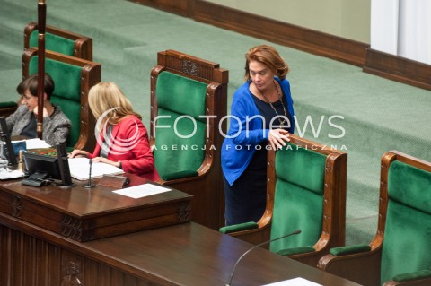  23.11.2017 WARSZAWA SEJM<br />POSIEDZENIE SEJMU RP<br />N/Z MALGORZATA KIDAWA BLONSKA<br /> 