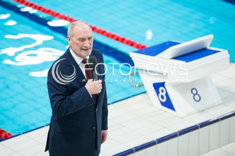  25.11.2017 LODZ<br />WIZYTA MINISTRA ANTONIEGO MACIEREWICZA W LODZI PODCZAS III GRAND PRIX W SKOKACH DO WODY<br />N/Z ANTONI MACIEREWICZ<br /> 
