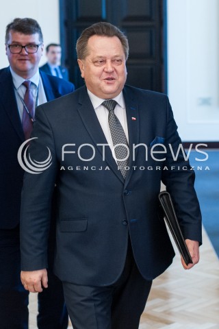  28.11.2017 WARSZAWA<br />POSIEDZENIE RADY MINISTROW<br />N/Z JAROSLAW ZIELINSKI<br /> 