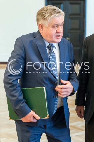  28.11.2017 WARSZAWA<br />POSIEDZENIE RADY MINISTROW<br />N/Z KRZYSZTOF JURGIEL<br /> 